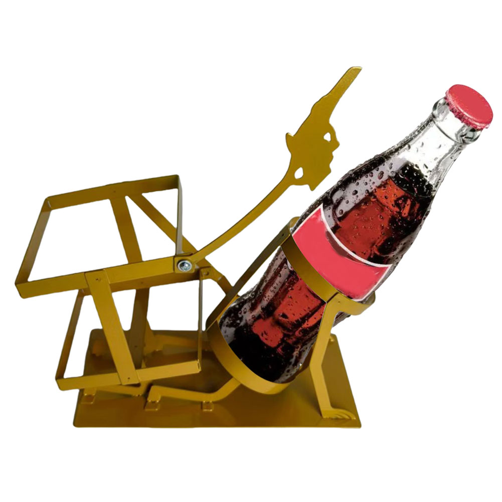 스팀펑크 스타일 음료 금속 스탠드 해골 디자인 와인 홀 - Whisky Beer And Wine 리뷰 및 가격