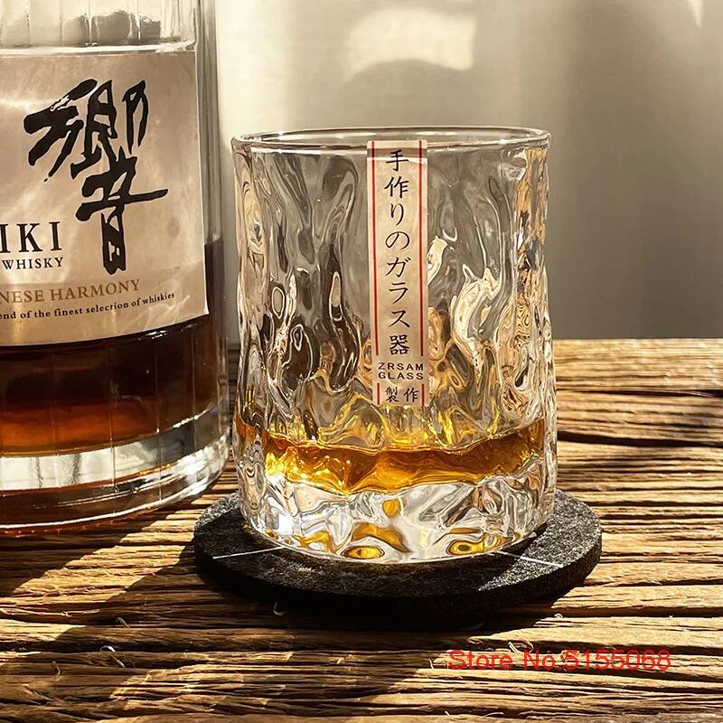 일본 에도 첫눈 디자인의 올드 패션드 글라스 위스키 컵 - Whisky Beer And Wine 리뷰 및 가격