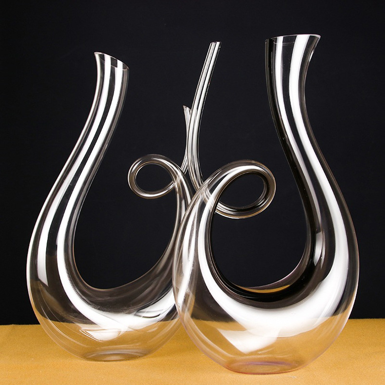 백조 레드 와인 디켄터 와인 디캔터, 핸드 블로우 바  - Decanter Aerator Set 리뷰 및 가격