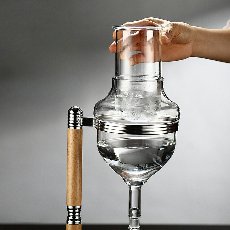 드립 플로우 사케 디캔터 세트, 빠른 얼음 냉각 유리  - Decanter Aerator Set 리뷰 및 가격