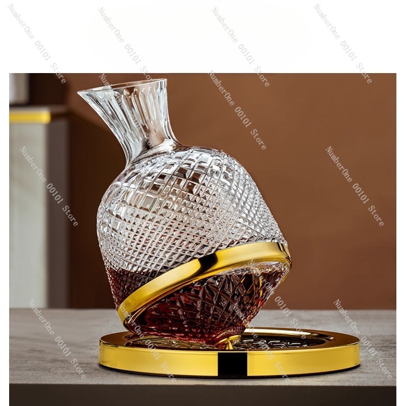 고급 크리스탈 와인 디캔터 세트, 넘어지지 않는 회전식 - Decanter Aerator Set 리뷰 및 가격