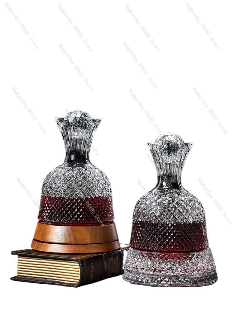 럭셔리 회전 와인 디캔터, 효율적인 에어레이팅 와인 디 - Decanter Aerator Set 리뷰 및 가격