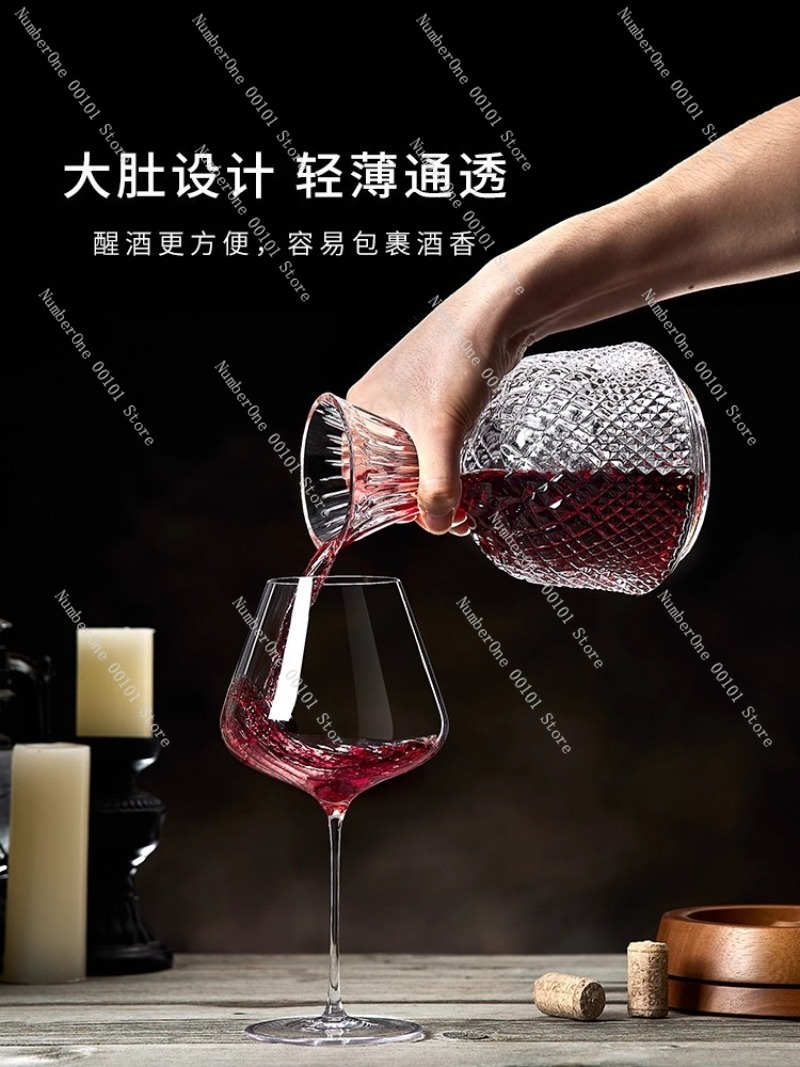 럭셔리 회전 와인 디캔터, 효율적인 에어레이팅 와인 디 - Decanter Aerator Set 리뷰 및 가격