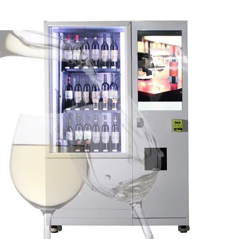 맞춤형 스마트 연령 확인 리프트 시스템 냉장고 자판기  - Wine Beer Refrigerator 리뷰 및 가격