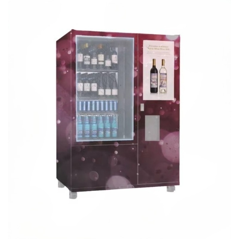 맞춤형 스마트 연령 확인 리프트 시스템 냉장고 자판기  - Wine Beer Refrigerator 리뷰 및 가격