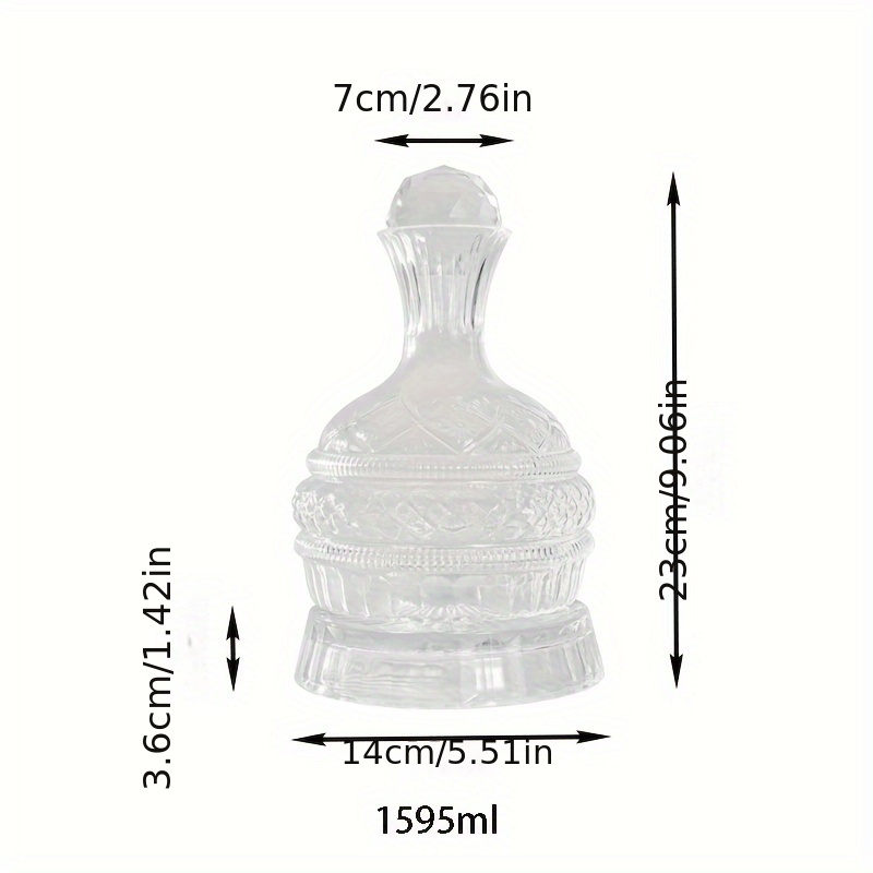 크리스탈 와인 디캔터, 고급스러운 수공예 유리 와인 디 - Decanter Aerator Set 리뷰 및 가격