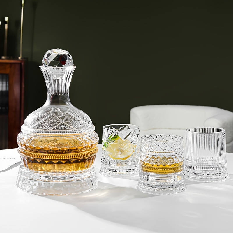 크리스탈 와인 디캔터, 고급스러운 수공예 유리 와인 디 - Decanter Aerator Set 리뷰 및 가격