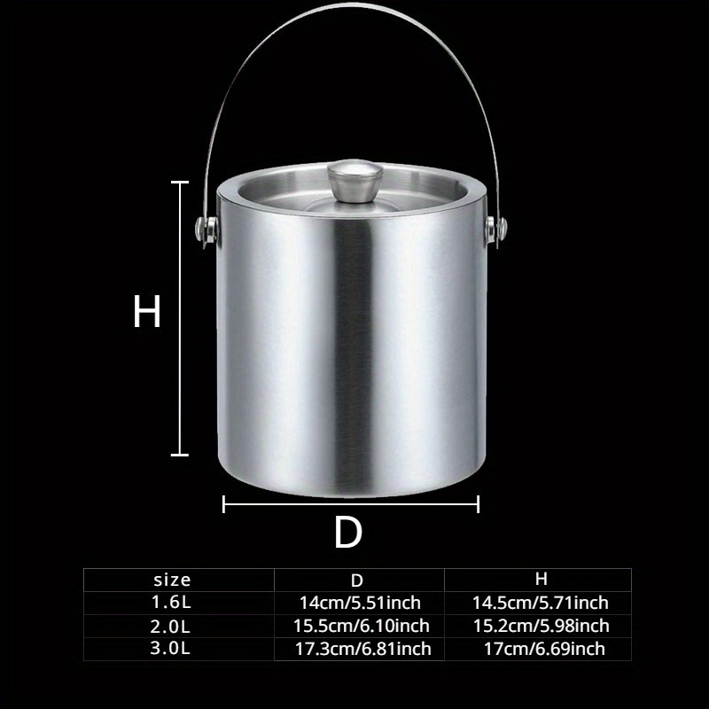 스테인레스 스틸 절연 아이스 버킷, 와인 맥주, 샴페인 - Wine Beer Refrigerator 리뷰 및 가격
