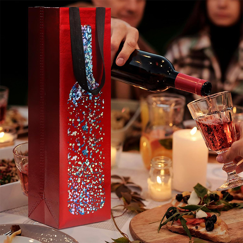 와인 가방 부직포 토트 병 와인 캐리어 가방 와인 애호 - Wine Beer Refrigerator 리뷰 및 가격