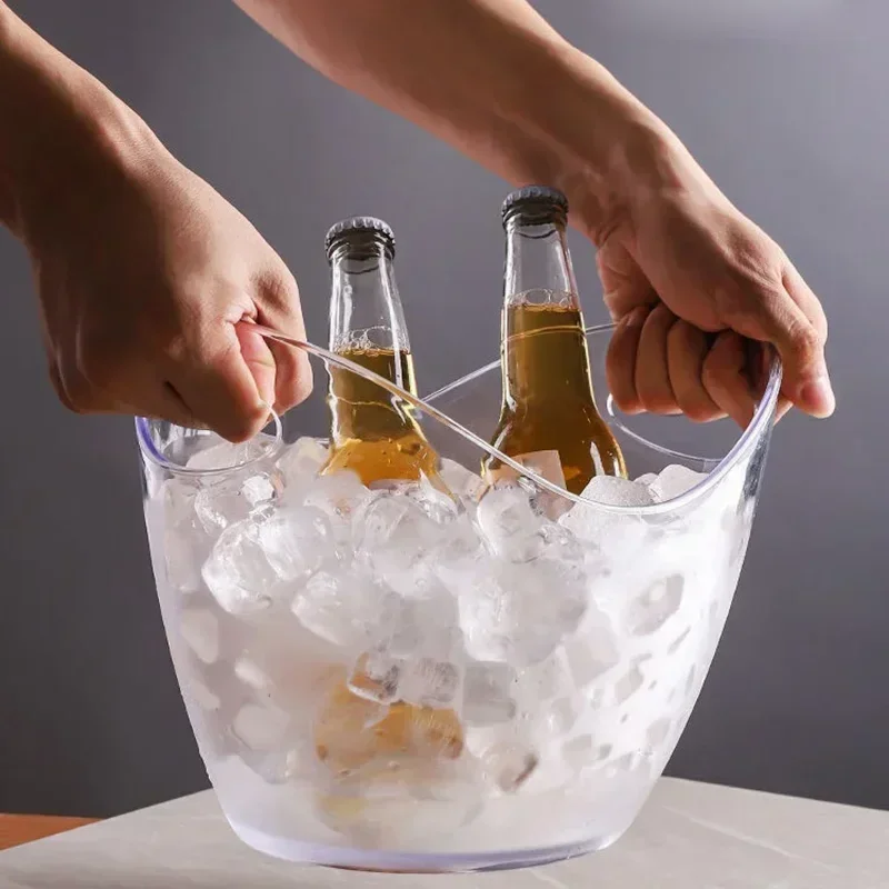 4/8L 아이스 버킷 투명 아이스 큐브 보관 버킷 맥주 - Wine Beer Refrigerator 리뷰 및 가격