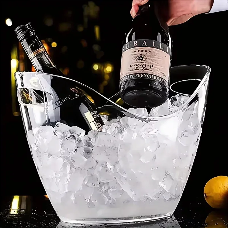 4/8L 아이스 버킷 투명 아이스 큐브 보관 버킷 맥주 - Wine Beer Refrigerator 리뷰 및 가격