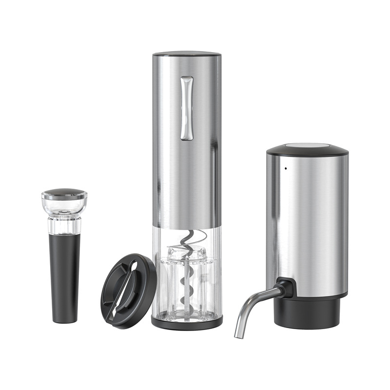2-in-1 충전식 전기 와인 에어레이터 및 푸어러 세 - Decanter Aerator Set 리뷰 및 가격